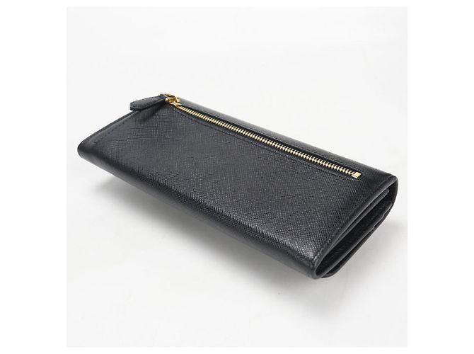 Cartera larga bipliegue Prada Negro - vista 2