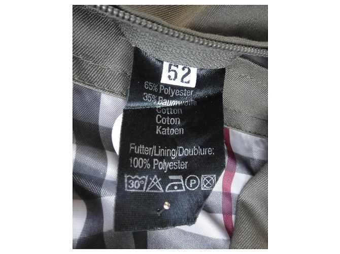 Autre Marque Jupiter Klassischer Trenchcoat - Khaki - Größe L - Ansicht 5