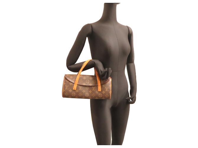 Borsa a mano Sonatine da donna Louis Vuitton Marrone - vista 8