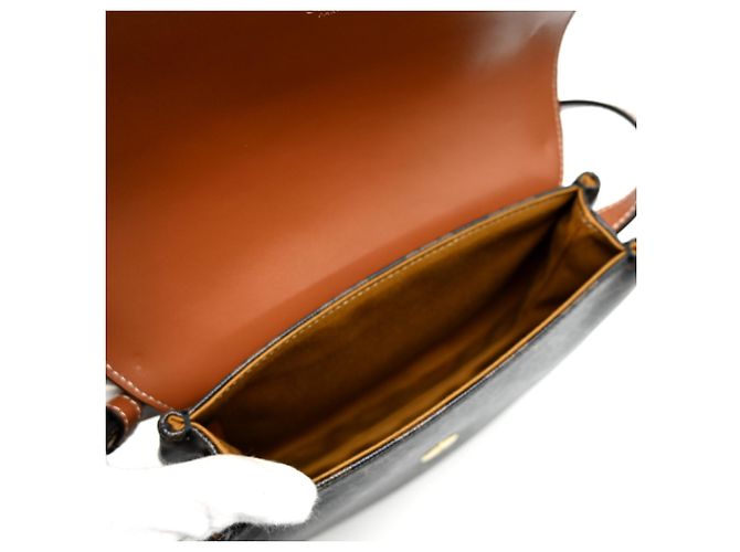 Céline Borsa a tracolla in pelle da donna Celine Bezastrionf Triomphe - vista 6