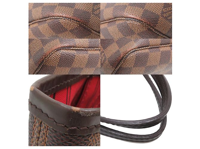 Borsa Tote da donna Louis Vuitton Neverfull PM Marrone - vista 10