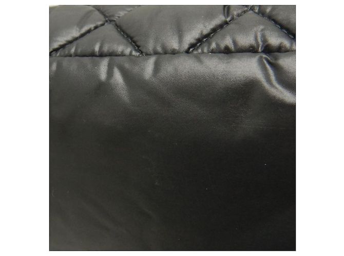 Tote Chanel Black Small Quilted Nylon Coco Cocoon Nero - vista 10