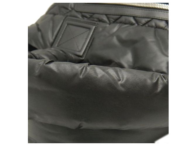 Tote Chanel Black Small Quilted Nylon Coco Cocoon Nero - vista 11
