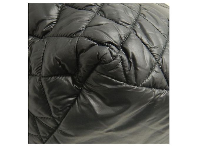 Tote Chanel Black Small Quilted Nylon Coco Cocoon Nero - vista 12