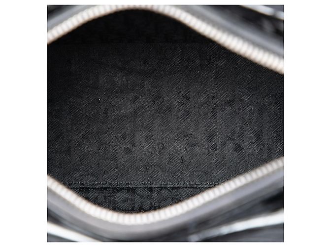 Dior Lady Dior Cannage Schwarz Lackleder Größe Medium - Ansicht 4