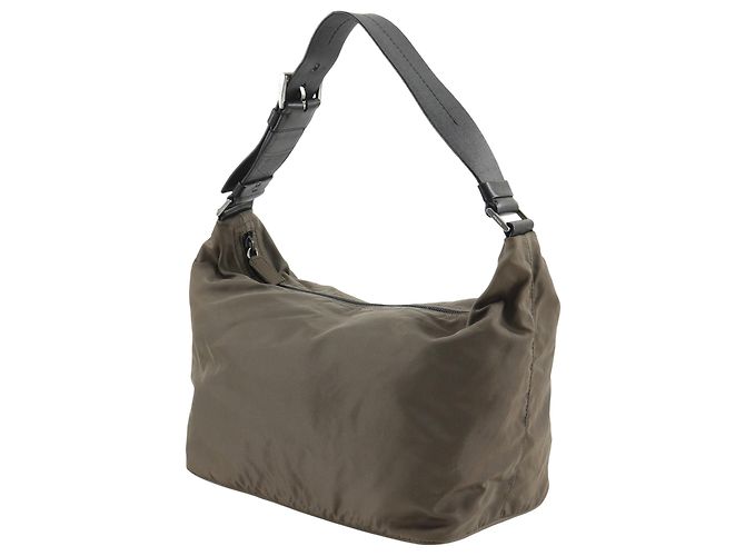 Prada Shoulder Bag Brown Tessuto Braun - Ansicht 3