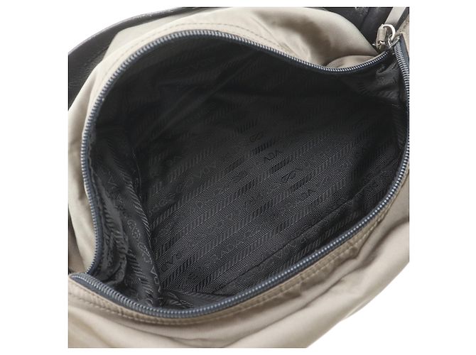 Prada Shoulder Bag Brown Tessuto Braun - Ansicht 5