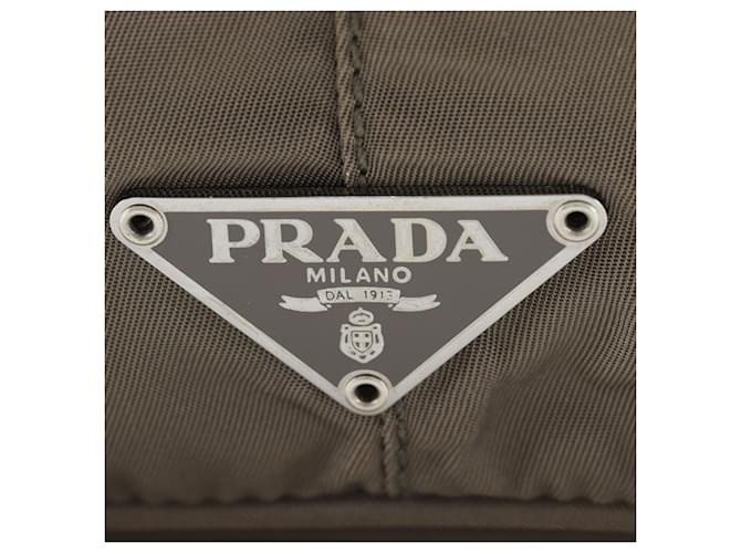 Prada Shoulder Bag Brown Tessuto Braun - Ansicht 7