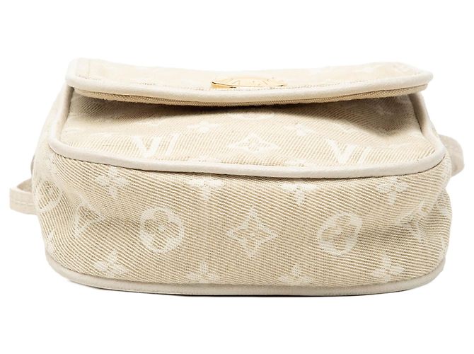 Louis Vuitton Pochette Mini Lin Monogram Beige Cancun - vista 3