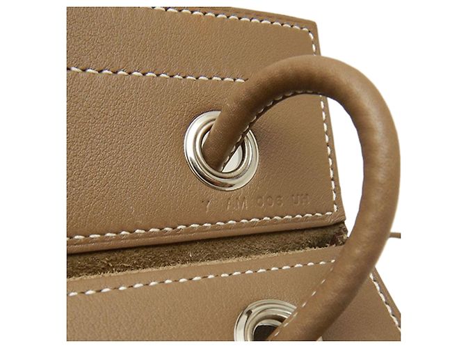 Hermès Mini Swift Aline Tasche Braun Taupe - Ansicht 6