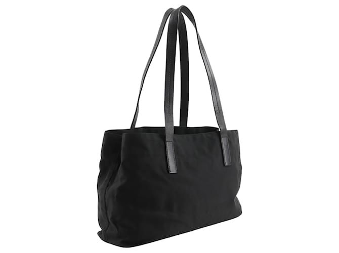 Prada Black Tessuto Tote Schwarz - Ansicht 3