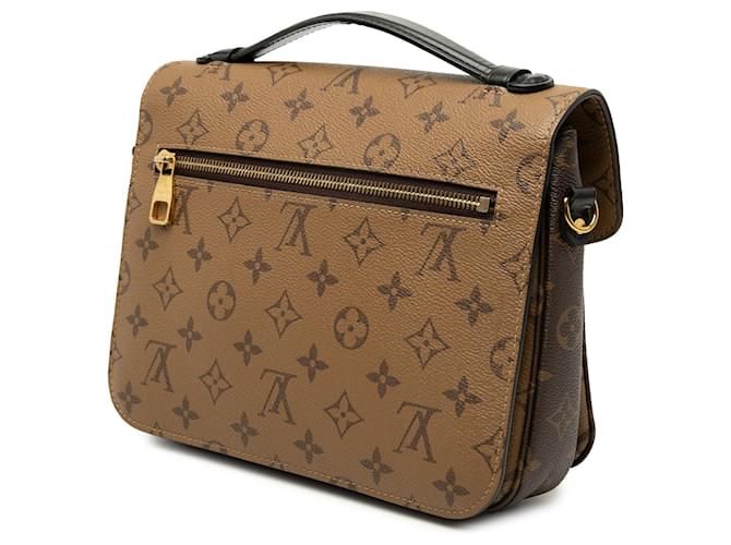 Louis Vuitton Pochette Metis Monogram Reverse Marrone - vista 2