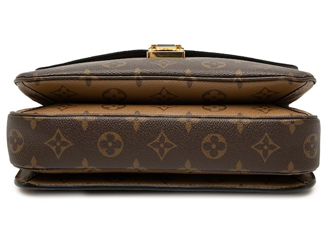 Louis Vuitton Pochette Metis Monogram Reverse Marrone - vista 3
