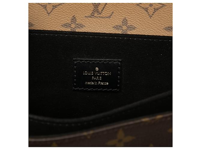Louis Vuitton Pochette Metis Monogram Reverse Marrone - vista 5