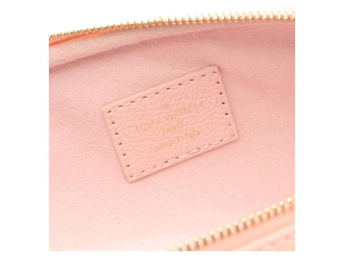 Mini bumbag Louis Vuitton Pink Monogram Empreinte Giant By The Pool Rosa - vista 4