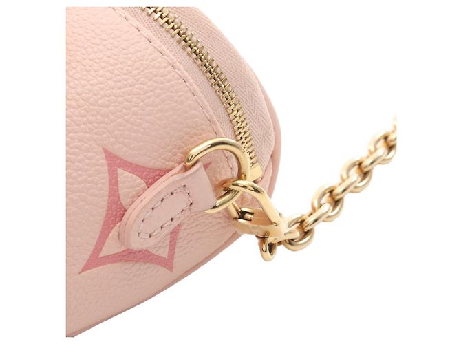 Mini bumbag Louis Vuitton Pink Monogram Empreinte Giant By The Pool Rosa - vista 6