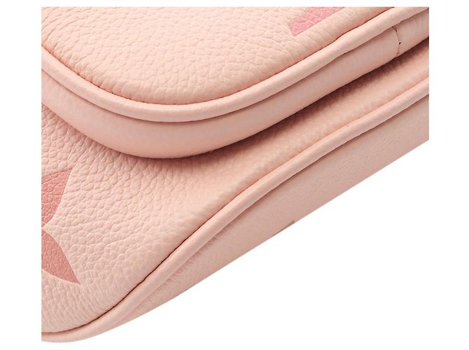 Mini bumbag Louis Vuitton Pink Monogram Empreinte Giant By The Pool Rosa - vista 7