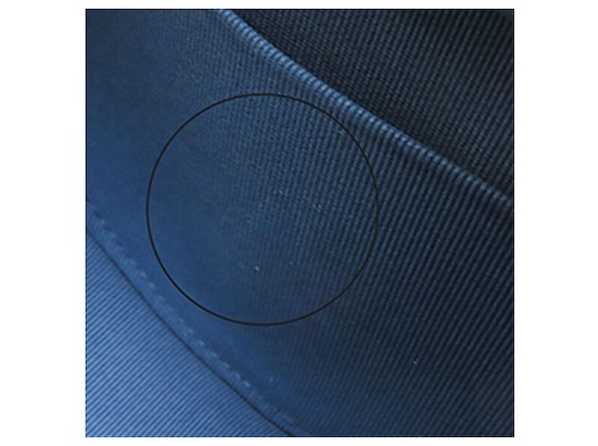 Clutch rotonda 19 in denim blu con catena Chanel - vista 4
