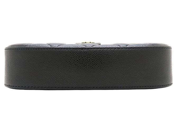 Chanel Black CC gesteppte Caviar Camera Bag Schwarz - Ansicht 3