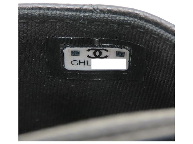 Chanel Black CC gesteppte Caviar Camera Bag Schwarz - Ansicht 6