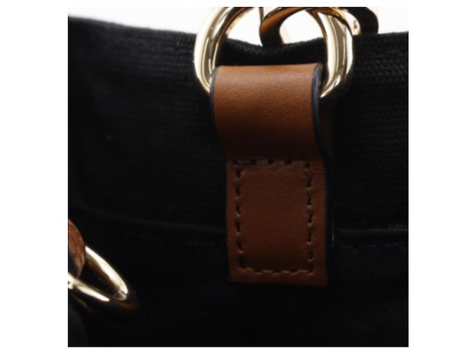 Borsa cambio Chloé in tela nera Nero - vista 19