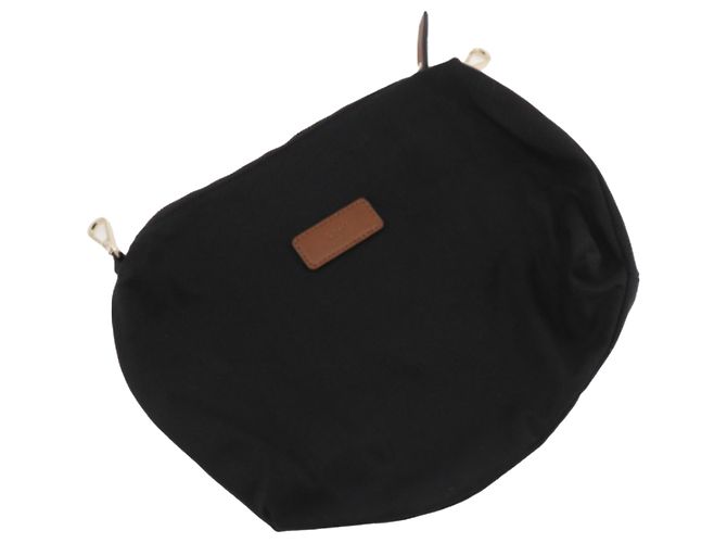 Borsa cambio Chloé in tela nera Nero - vista 27