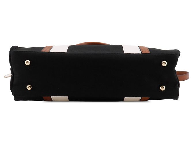 Borsa cambio Chloé in tela nera Nero - vista 3