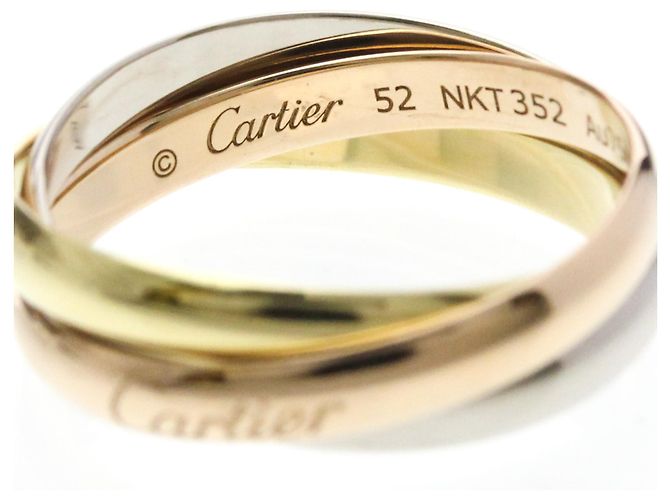 Anello Trinity di Cartier D'oro - vista 7