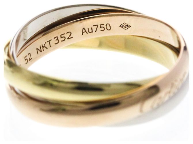 Anello Trinity di Cartier D'oro - vista 8