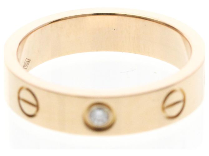 Anello Cartier Mini Love con 1 Diamante in Oro Rosa D'oro - vista 5