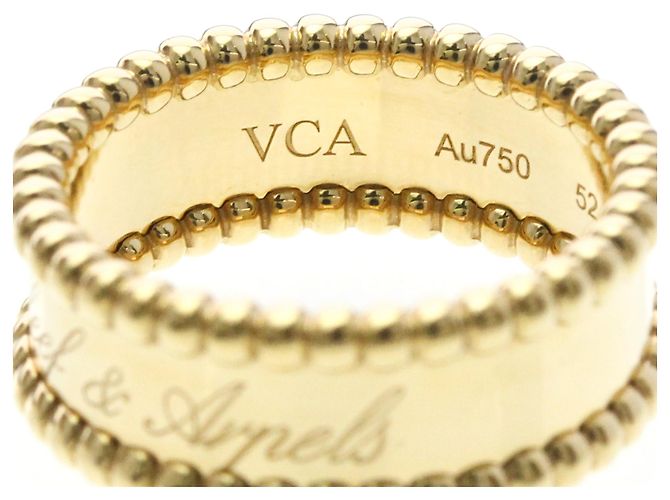 Anello Perle Signature di Van Cleef & Arpels D'oro - vista 5