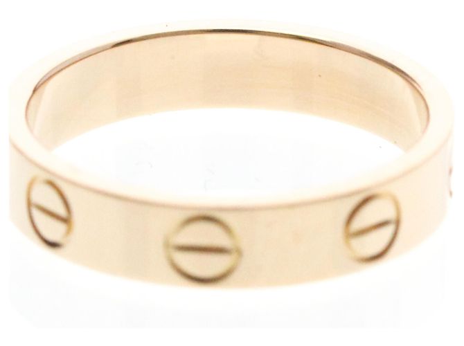 Anello Mini Love di Cartier in oro rosa D'oro - vista 7