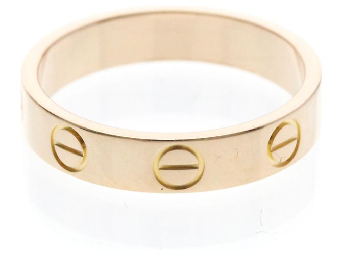 Anello Cartier Mini Love in oro rosa (18K) D'oro - vista 3