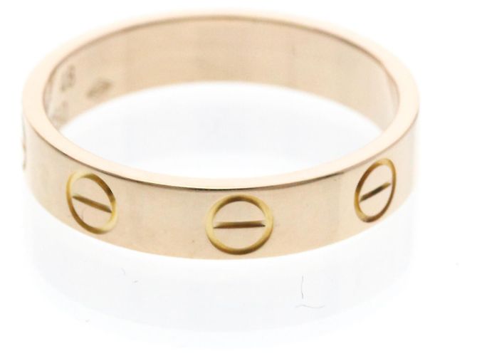 Anello Cartier Mini Love in oro rosa (18K) D'oro - vista 4