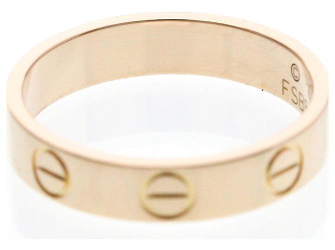 Anello Cartier Mini Love in oro rosa (18K) D'oro - vista 6
