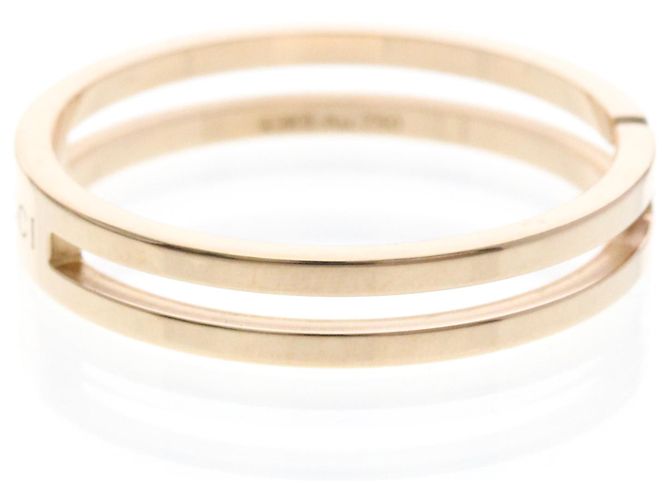 Anello Infinity in oro rosa Gucci D'oro - vista 2