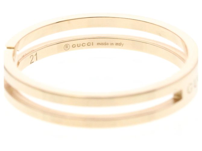 Anello Infinity in oro rosa Gucci D'oro - vista 6