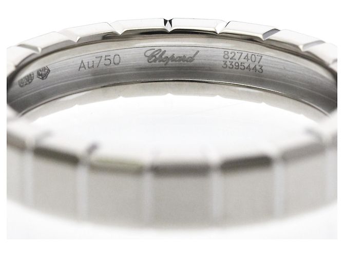 Anillo Chopard Ice Cube 827407 en Oro Blanco Plata - vista 5