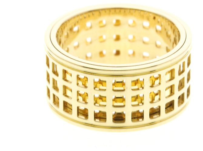 Gucci Scroll breiter Ring in Gelbgold Golden - Ansicht 2