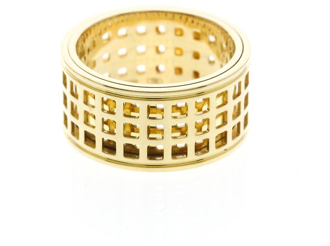 Gucci Scroll breiter Ring in Gelbgold Golden - Ansicht 3