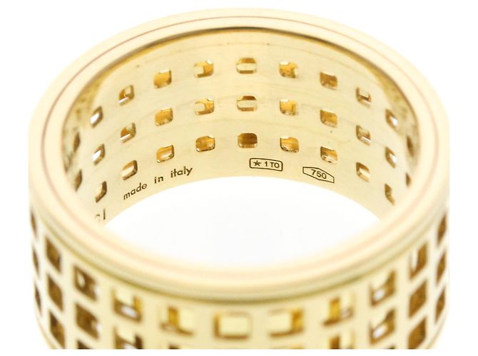 Gucci Scroll breiter Ring in Gelbgold Golden - Ansicht 6