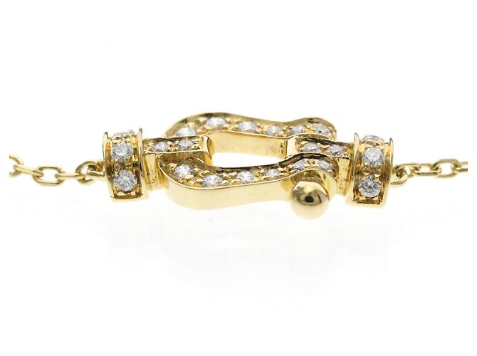 Fred Force 10 Armband mit Diamanten Golden - Ansicht 4