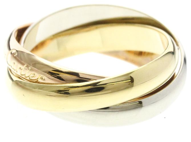 Anillo Trinity de Cartier en Oro de 18K Dorado - vista 2
