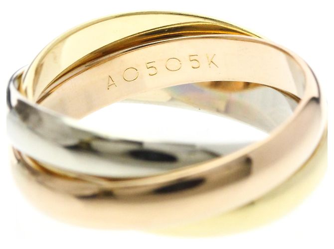 Anillo Trinity de Cartier en Oro de 18K Dorado - vista 8