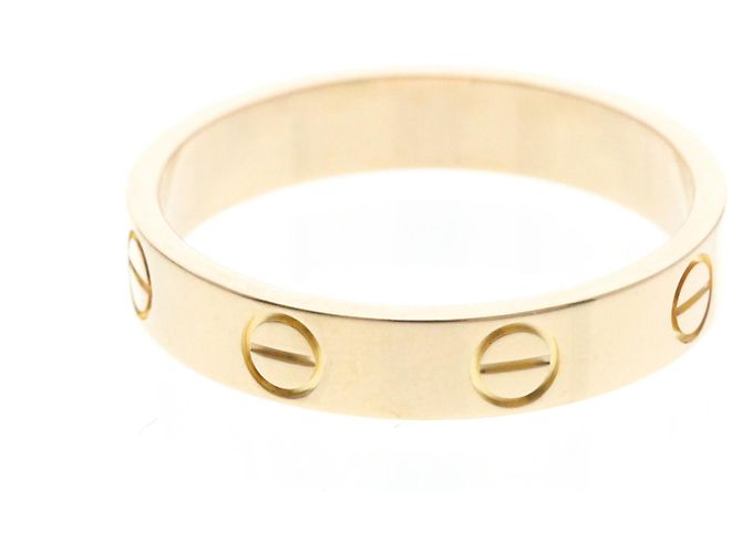 Anello Mini Love di Cartier in oro rosa D'oro - vista 3