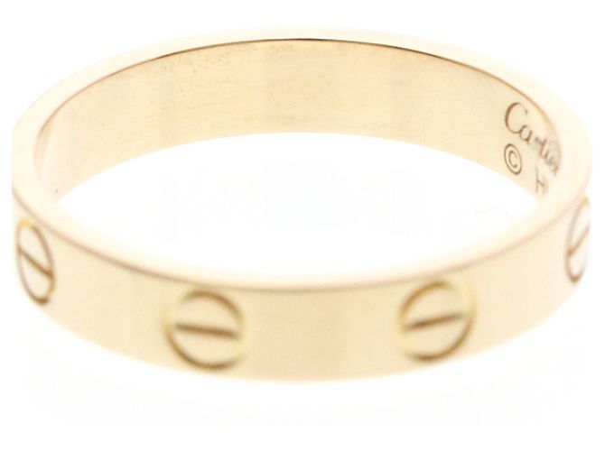Anello Mini Love di Cartier in oro rosa D'oro - vista 6