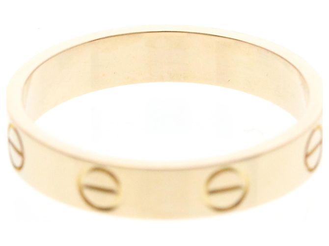 Anello Mini Love di Cartier in oro rosa D'oro - vista 7