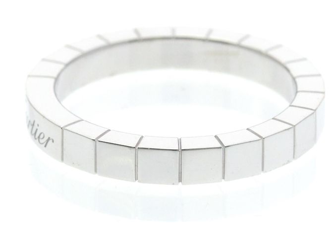Anillo de moda Cartier Lanieres en oro blanco Plata - vista 2