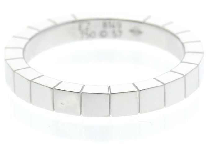 Anillo de moda Cartier Lanieres en oro blanco Plata - vista 3