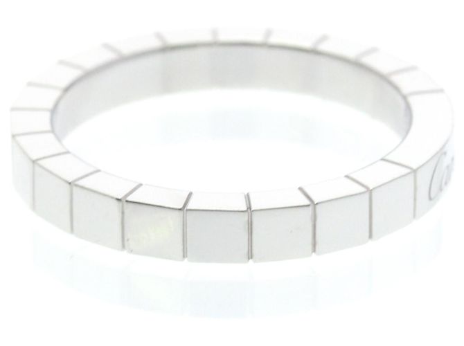 Anillo de moda Cartier Lanieres en oro blanco Plata - vista 4